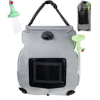Outdoor Solar Bath Bag Camping Bath Water Storage Bag Portable 20L