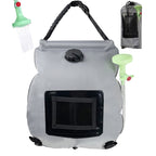 Outdoor Solar Bath Bag Camping Bath Water Storage Bag Portable 20L