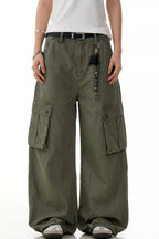 Men's Wide Leg Cargo Pants