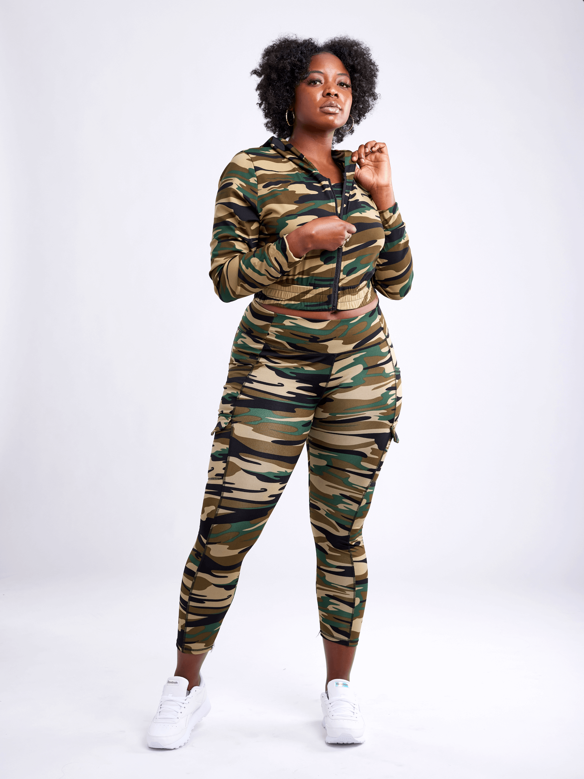 JupiterGear High-Waisted Leggings with Side Cargo Pockets