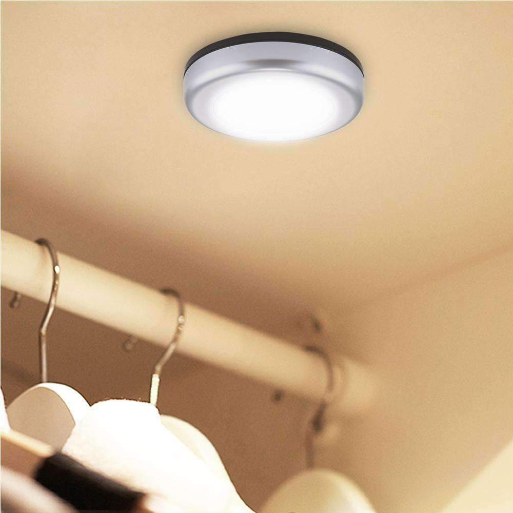 AMZER Motion Sensor LED Light - Energy Efficient Battery Operated 6
