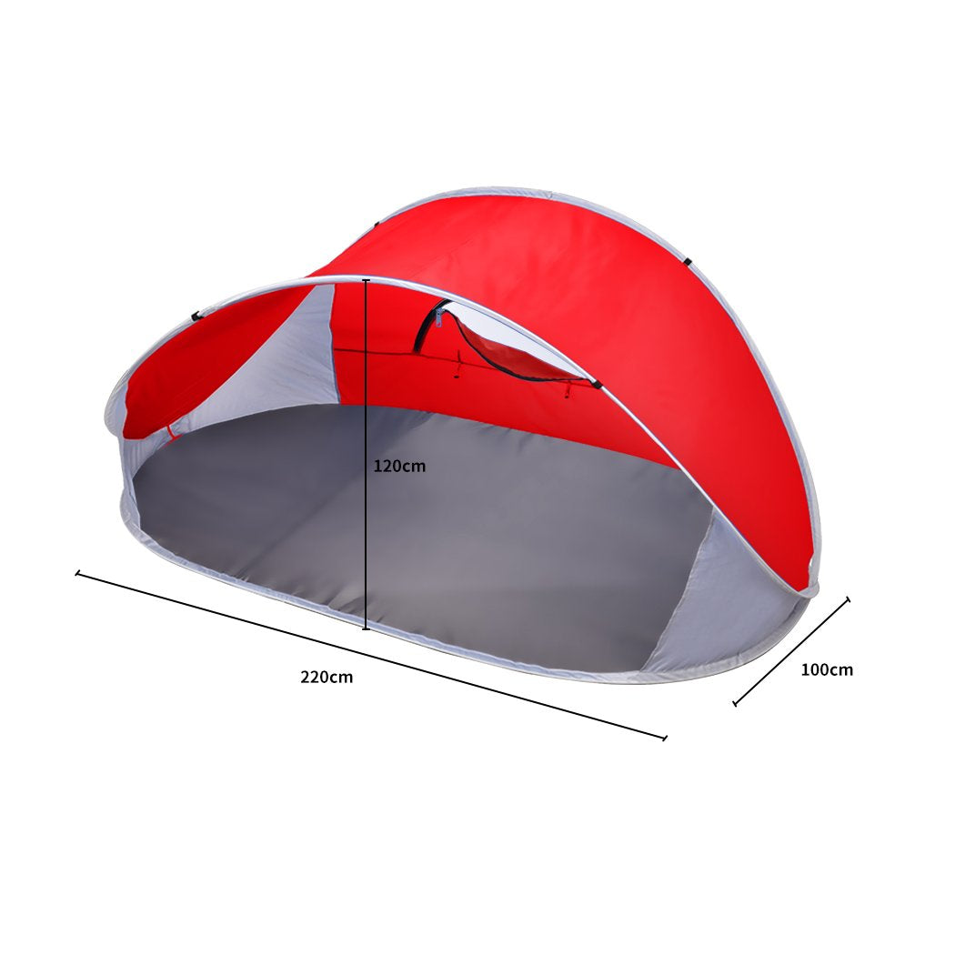 Mountvie Pop Up Tent Camping Beach Tents 4 Person Portable Hiking