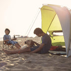8-Foot SPF 50 Canopy Umbrella For Camping And Beach Use