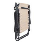 Zero Gravity Folding Recliner Chair with Headrest, Removable Tray and