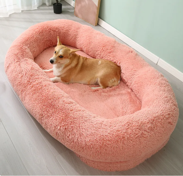 Human-sized Washable and Removable Dog Bed
