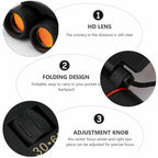 Binoculars 30x60 Zoom Outdoor Travel Compact Folding Telescope Hunting