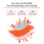 Electric Heating Menstrual Vibration Pad Belt For Period Pain Relief Cramps US