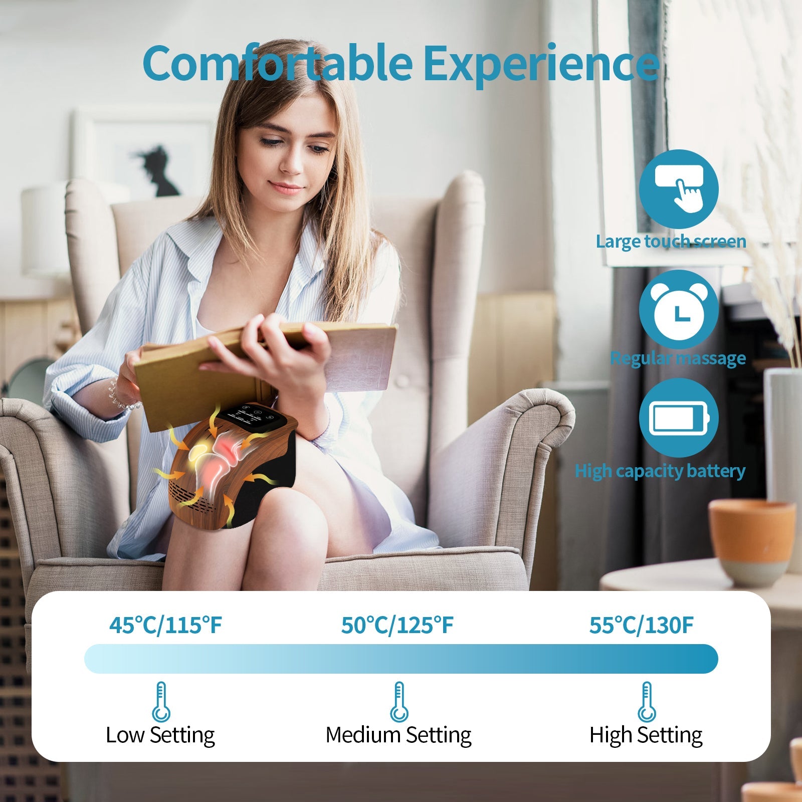 Intelligent Home Use Electric Intelligent Kneading Heating Knee