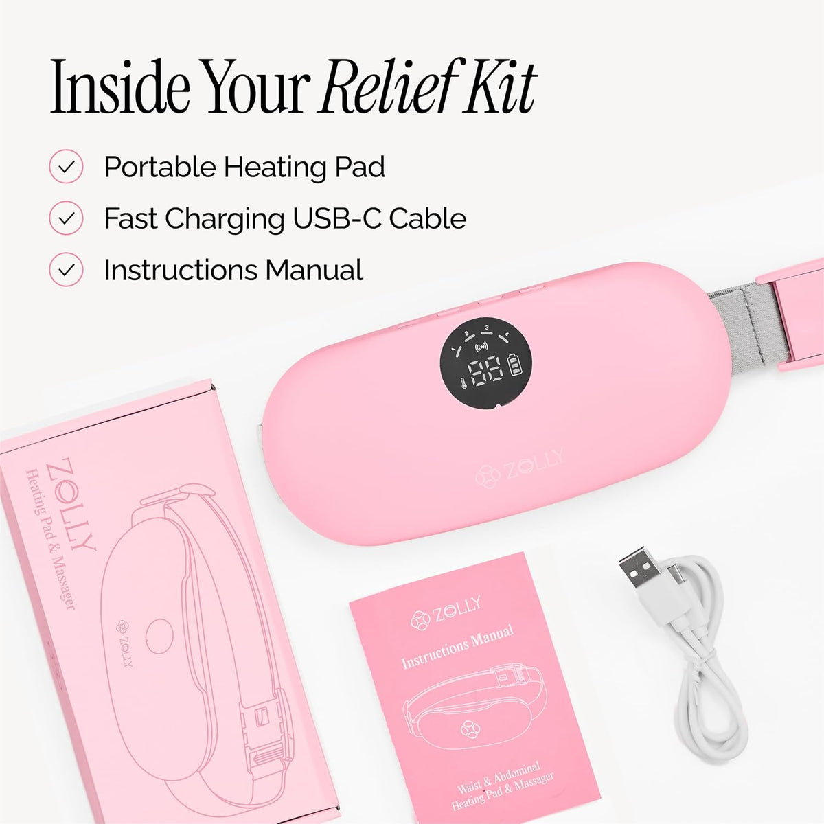 Portable Menstrual Pain Relief Wrap