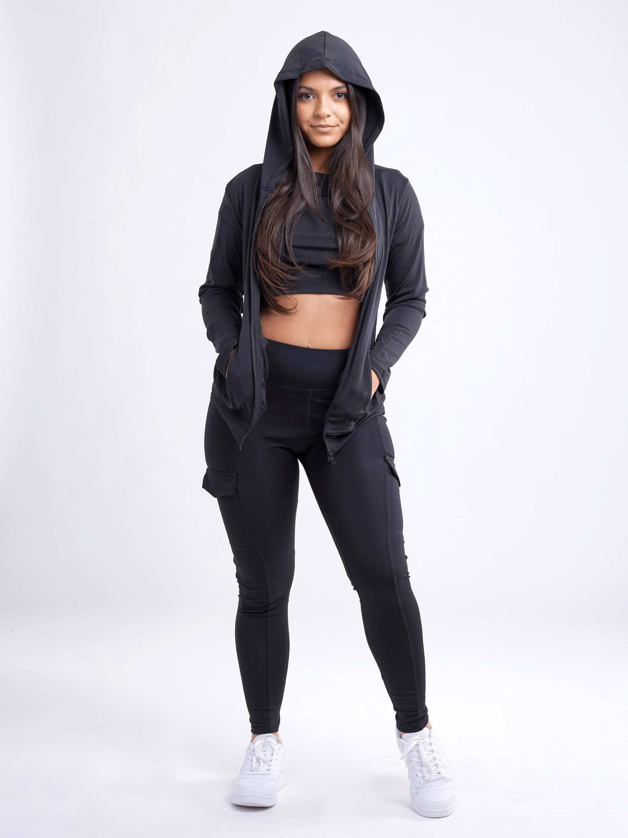 JupiterGear High-Waisted Leggings with Side Cargo Pockets