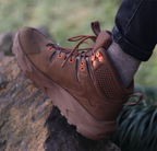 ROCKROOSTER Farmington Brown 6 Inch Waterproof Hiking Boots with
