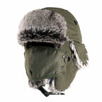 Waterproof Trapper Hat for Winter – Fur Lined Ushanka with Detachable
