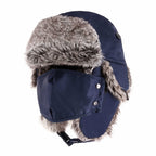 Waterproof Trapper Hat for Winter – Fur Lined Ushanka with Detachable