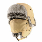 Waterproof Trapper Hat for Winter – Fur Lined Ushanka with Detachable