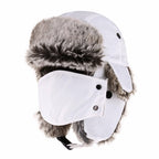 Waterproof Trapper Hat for Winter – Fur Lined Ushanka with Detachable