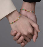 Personalized Bond Bracelet With Birthstone