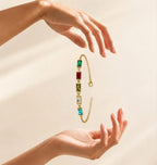 Personalized Bond Bracelet With Birthstone