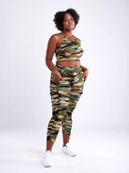 JupiterGear High-Waisted Leggings with Side Cargo Pockets