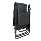 Zero Gravity Folding Recliner Chair with Headrest, Removable Tray and