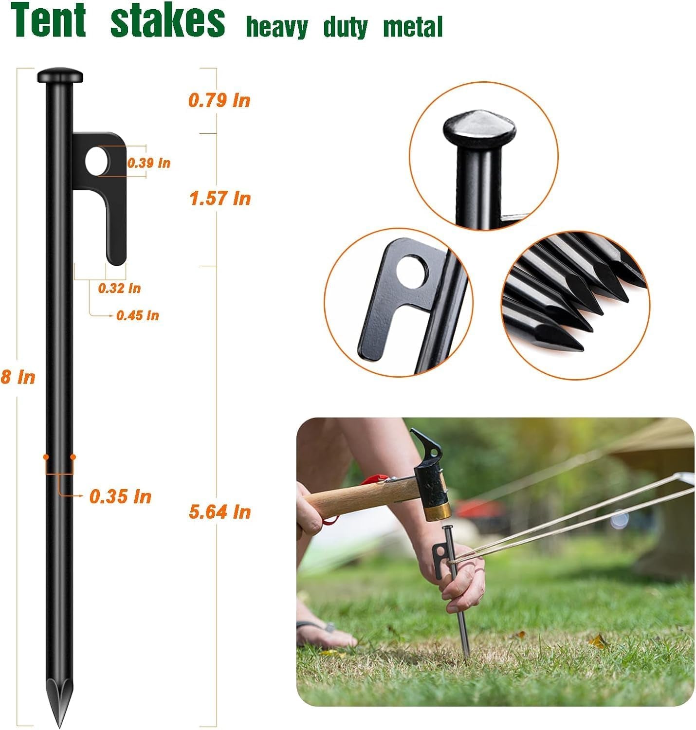 8-Foot SPF 50 Canopy Umbrella For Camping And Beach Use