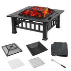 Upland Charcoal Fire Pit Ice Pit Outdoor Fire Pit with Cover