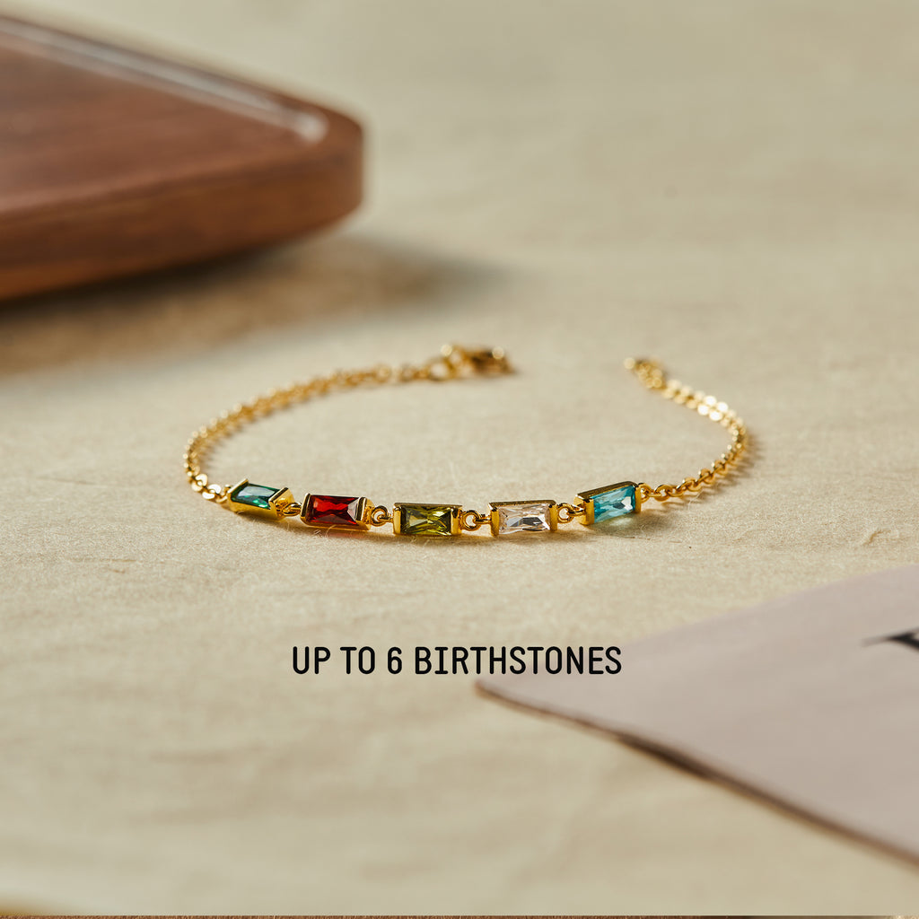 Mom Bracelet With Birthstone