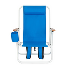 Portable High Strength Beach Chair with Adjustable Headrest