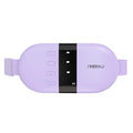 iTHERAU Portable Heating Pad for Period Cramps Menstrual Heating Pad with 4 Heat Levels and 4 Massage Modes Larger Heating Area Period Heating Pad Cramps Heating Pad for Women and Girls Purple