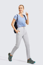 Women's Zip-off Hiking Pants Lightweight Quick Dry Comfy Casual Pants