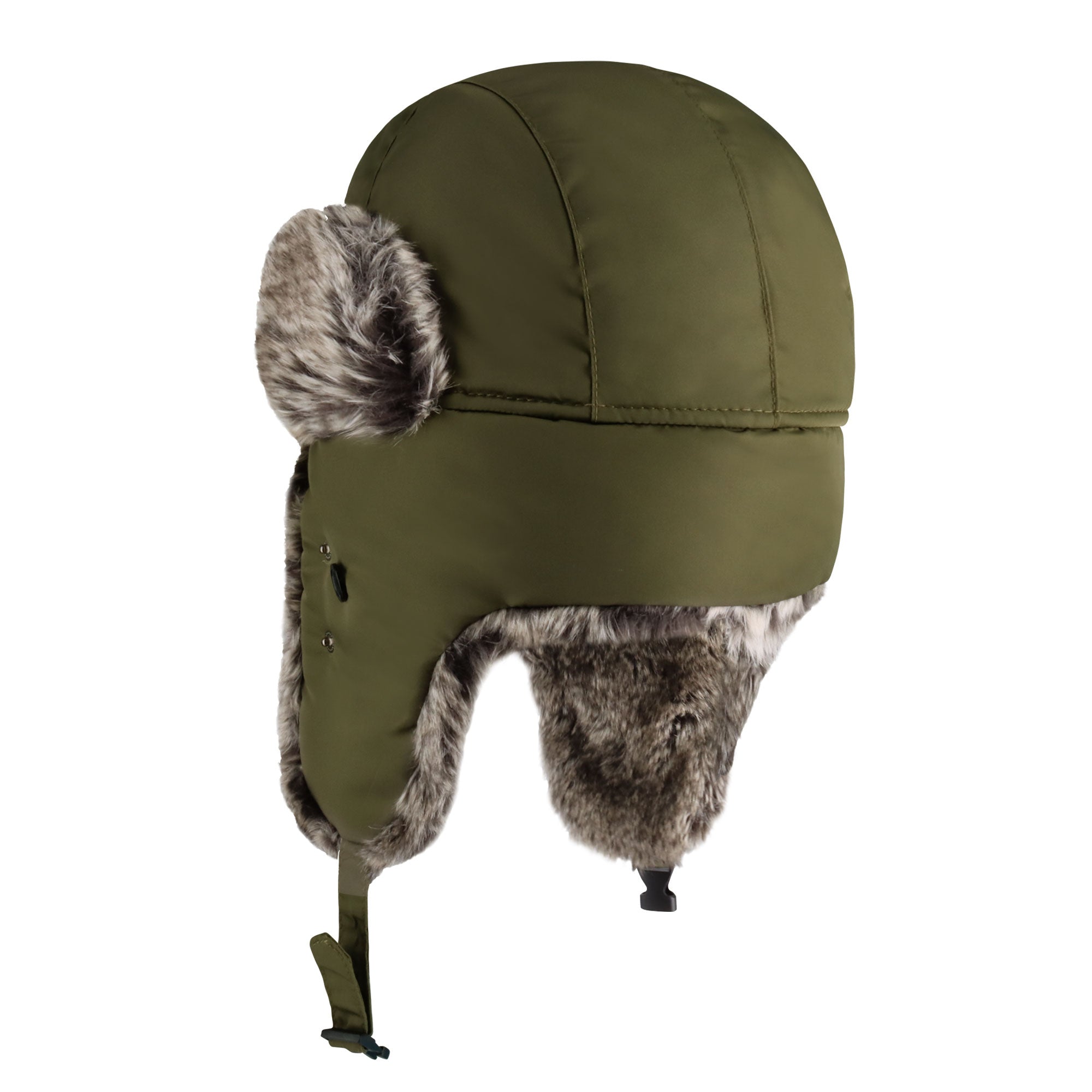 Waterproof Trapper Hat for Winter – Fur Lined Ushanka with Detachable